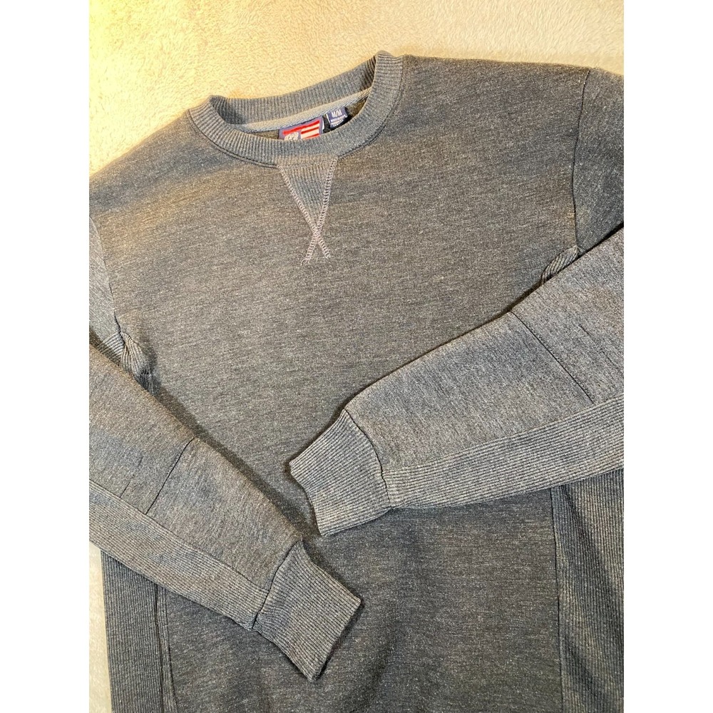 Phat Farm Men's M Gray Crewneck Sweatshirt Pullover